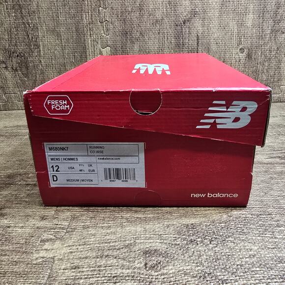 Copied - Mens New Balance Fresh Foam 680v7 Black Size 12 D Medium Running Shoes - Picture 15 of 16